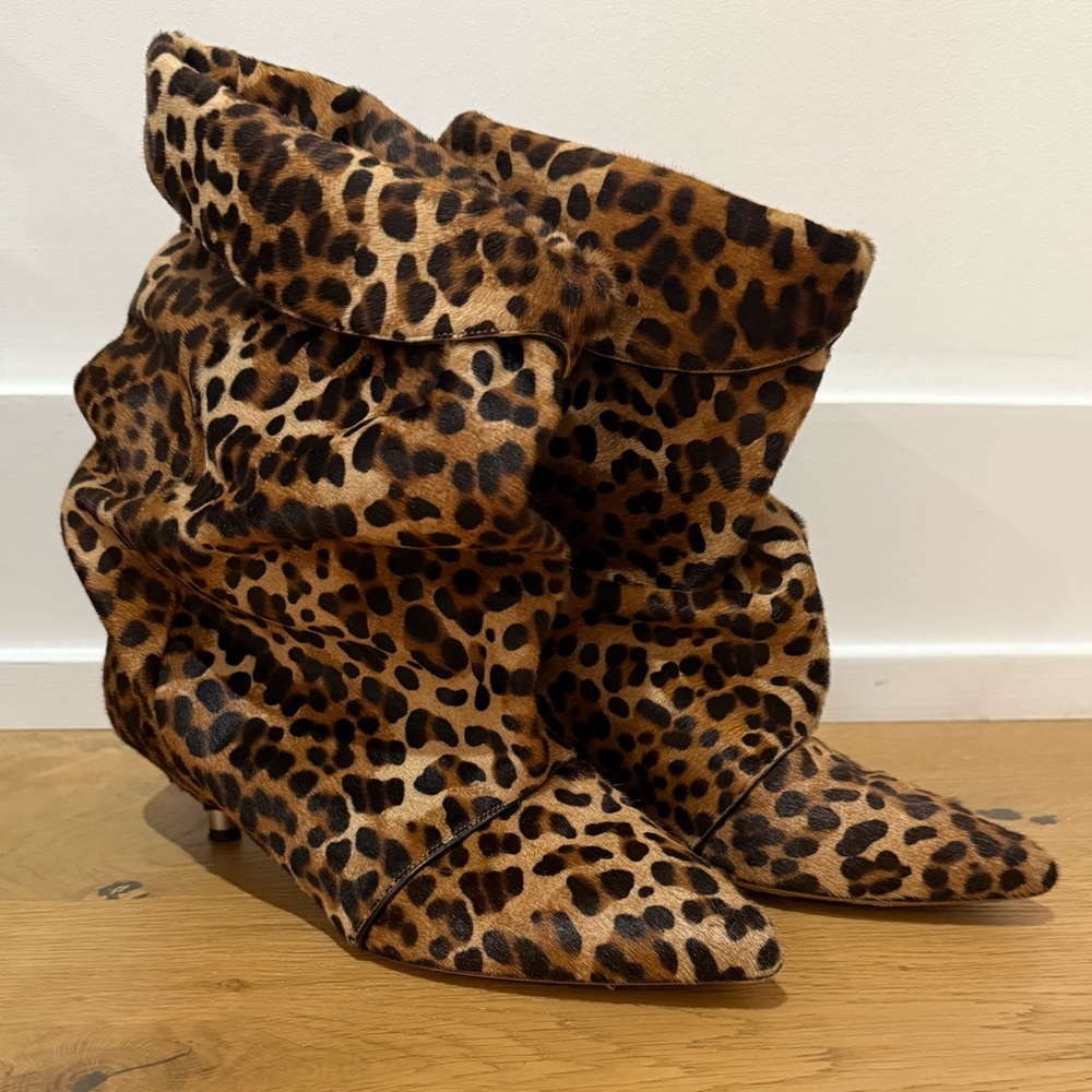 Isabel Marant Erik Leopard Print Bootie Size 39 Great condition - Picture 5 of 9